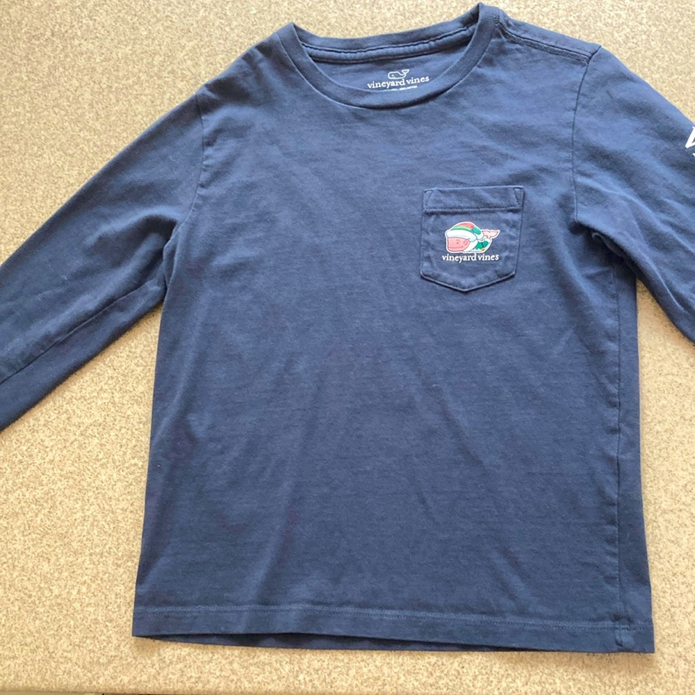 Vineyard Vines Long Sleeve Christmas Shirt